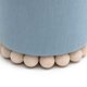 thumbnail image 4 of Puf TOV Furniture Dex en tela reciclada azul deslavado, 4 of 6