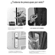 thumbnail image 3 of Cerradura Chapa Manija Para Puerta Silenciosa Negra Recamara, 3 of 7