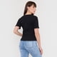 thumbnail image 2 of Polera Mujer Rib Botones Negro Corona, 2 of 7