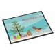 thumbnail image 1 of Felpudo Caroline's Treasures 61x91 cm Pinzón Feliz Navidad, 1 of 6