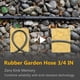 thumbnail image 4 of Manguera de jardín, 30 m x 19 mm, goma resistente, 1000 kPa, 4 of 7