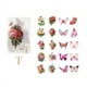 thumbnail image 1 of 40pcs/pack Vintage Flower Butterfly Decorative PET Stickers for Plant Handbook, Scrapbooking, Journal Planner - Add a Touch of Beauty to Your Projects, 1 of 5
