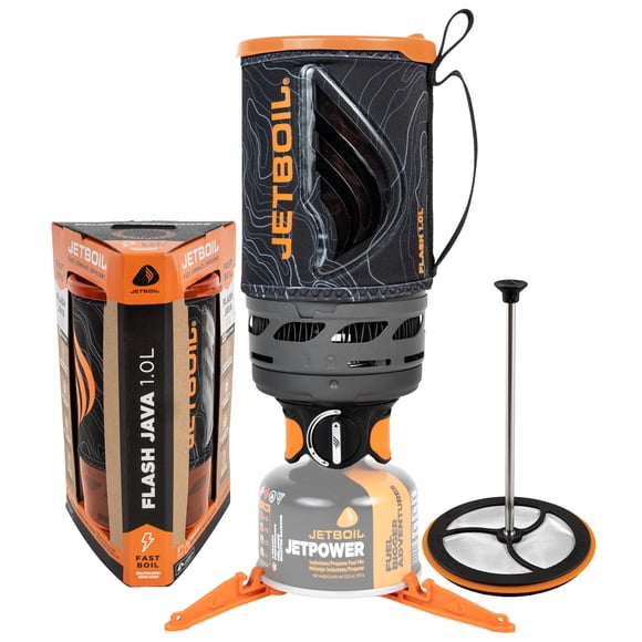 Estufa portátil Jetboil Flash Java 1.0L con prensa francesa