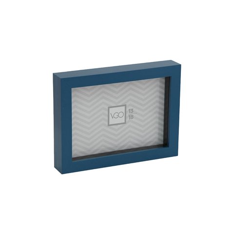 Vgo - Marco 10X15 Plastico Shadow Box Azul