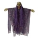 thumbnail image 1 of Muñeca De Bruja Colgante De Halloween, Fantasmas Iluminados Para Casa Encantada, Vacaciones, Interior, Morado, 1 of 5