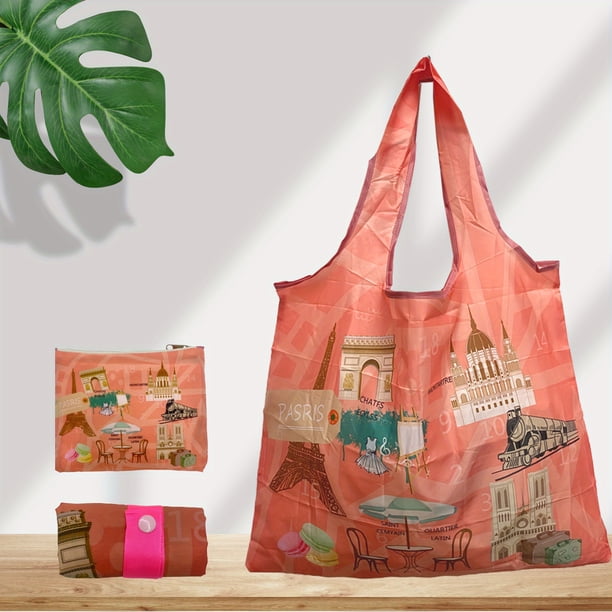 Museum Van Gogh Famous Painting Series Shopping Bag Folding Picture Scroll Bag