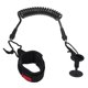 thumbnail image 1 of SUP Bodyboard Mu?eca Bobina Correa Tabla De Surf Cable En Espiral 4FT 7MM Negro, 1 of 3