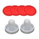 thumbnail image 5 of Accesorios Para Paletas De Air Hockey, 2 Empujadores De Air Hockey Y 4 Discos De Air Hockey, Putter Blanco, 5 of 5