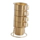 thumbnail image 2 of 4 Tazas De Café Apilables De Acero Inoxidable, Tazas De Té Para Acampar, Desayunos Y Fiestas, 2 of 5