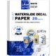 thumbnail image 1 of Impresoras de papel con diseño de tobogán acuático Jack Inkjet, color blanco, 20 hojas, 1 of 6