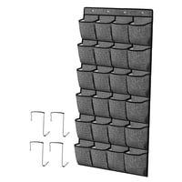 Bothyi - Colgador De Zapatos Sobre Puerta Organizador Estantes De Almacenamiento Bolsa Multifunción Grande