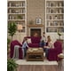 thumbnail image 2 of Juego Fundas Sillon Elastica 3+1+1 Nido Abeja Con Faldon, 2 of 6