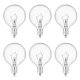 thumbnail image 1 of Bombillas MEQIQTEK Scentsy de 25 W para calentador de cera de tamaño completo (paquete de 6), 1 of 8