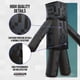 thumbnail image 4 of Disfraz inflable de Enderman para niños, operado por fanáticos de Minecraft, 4 of 7