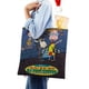 thumbnail image 4 of The Wild Thornberrys Bolso de tela con estampado de lienzo para mujer, bolsa de compras reutilizable y estética, con cremallera interior, regalo para mujer,38*45cm., 4 of 6