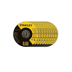 Genérico - Pack De 25 Discos De Corte 4 1/2 X 1.0Mm Stanley Amarillo