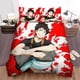thumbnail image 1 of Fire Force Anime Art Quilt Duvet Cover Set Queen Super Home Textiles3-Piece Bedding Set, 1 of 5