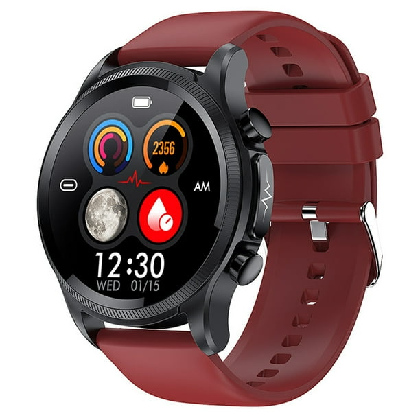 Reloj inteligente con llamadas y monitor de actividad física para deportes, running y relojes digitales.