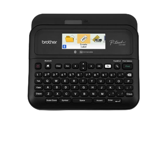 Brother - Rotuladora P Touch Pt D610Bt Con Bluetooth Y Cintas Tze Reacondicionado