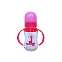 Pumucki - Mamadera Vidrio Fucsia 130Ml