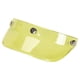 thumbnail image 4 of Visera Para Casco De Moto Con Visera De 3 Botones, Accesorios Vintage, Amarillo Claro, 4 of 5