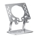 thumbnail image 2 of Soporte Para Tableta, Base Antideslizante, Soporte De Escritorio, Elevador Para Computadora Personal, Orificio Redondo Plateado, 2 of 3