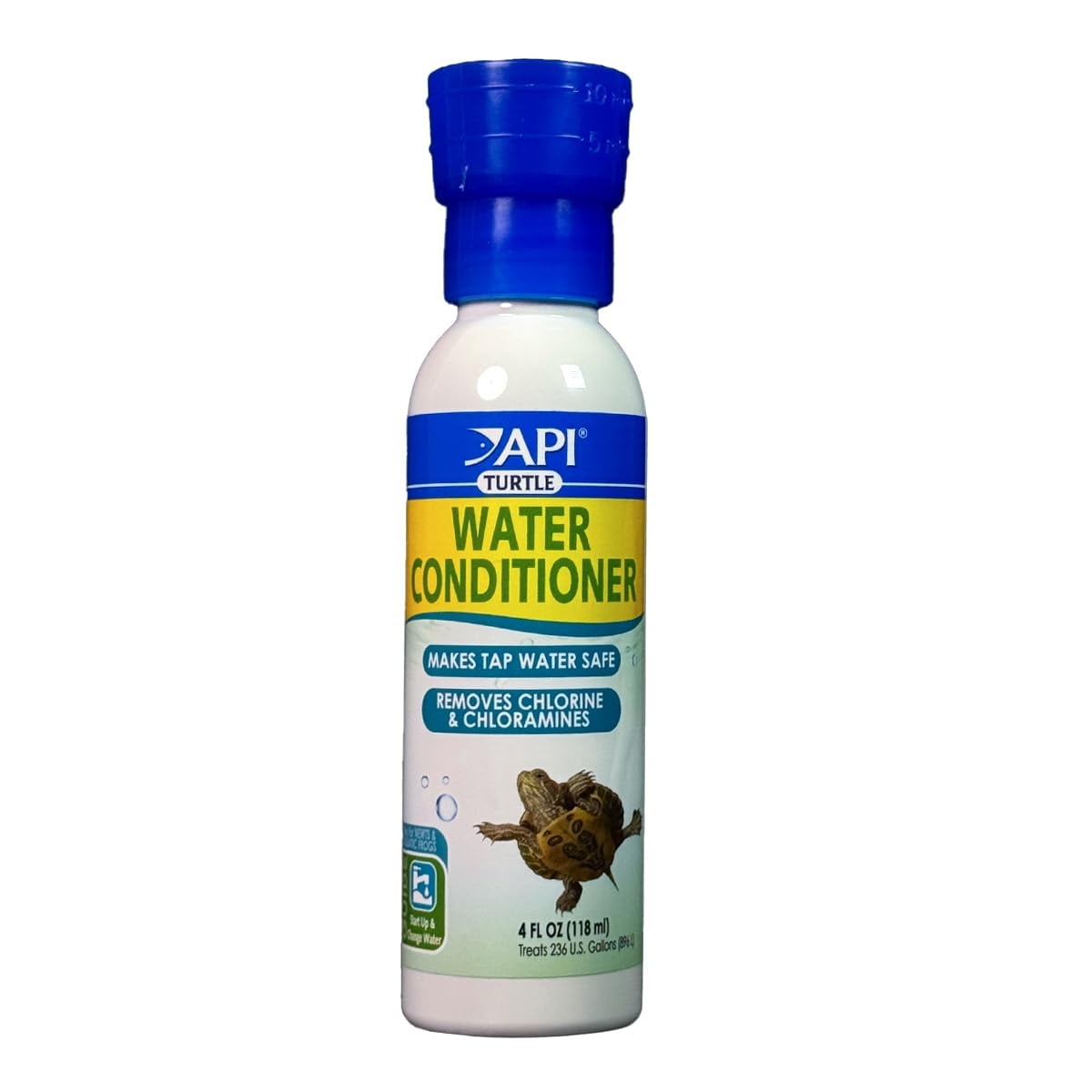 Condicionador de Agua API para Tortugas 118 ml – Para Mascotas Acuáticas