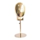 thumbnail image 1 of Soporte De Exhibición Para Sombrero, Modelo De Cabeza De Maniquí Para Estilismo, Salón De Secado, Uso Personal, Dorado, 1 of 5