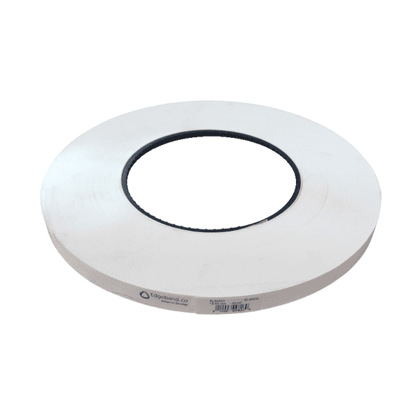 Tapacanto Encolado Rollo 100 mt 18mm Blanco