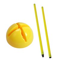Magideal - Postes De Entrenamiento De Agilidad De Fútbol, Suministros De Entrenamiento De Fútbol, Poste De Advertencia De Campo, Poste De Agilidad De Fútbol Port