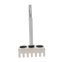 Ioensy - Cortador De Ranuras Para Caja Eléctrica, Resistente Y Rápido, Perforador De Agujeros Para Paneles De Yeso, Hormigón, Ladrillo, Mango Cuadrado