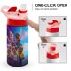 thumbnail image 4 of PerezosoBotella de Agua con Tapa Pop Top de Un Toque, Acero Inoxidable, a Prueba de Fugas, para Deportes, Botella Infantil rosa 12 oz, 4 of 6