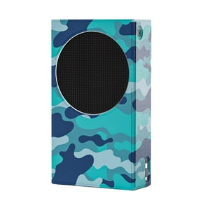Funda Protectora Aaronmei Cuero Camuflaje Azul Xbox Series X/S