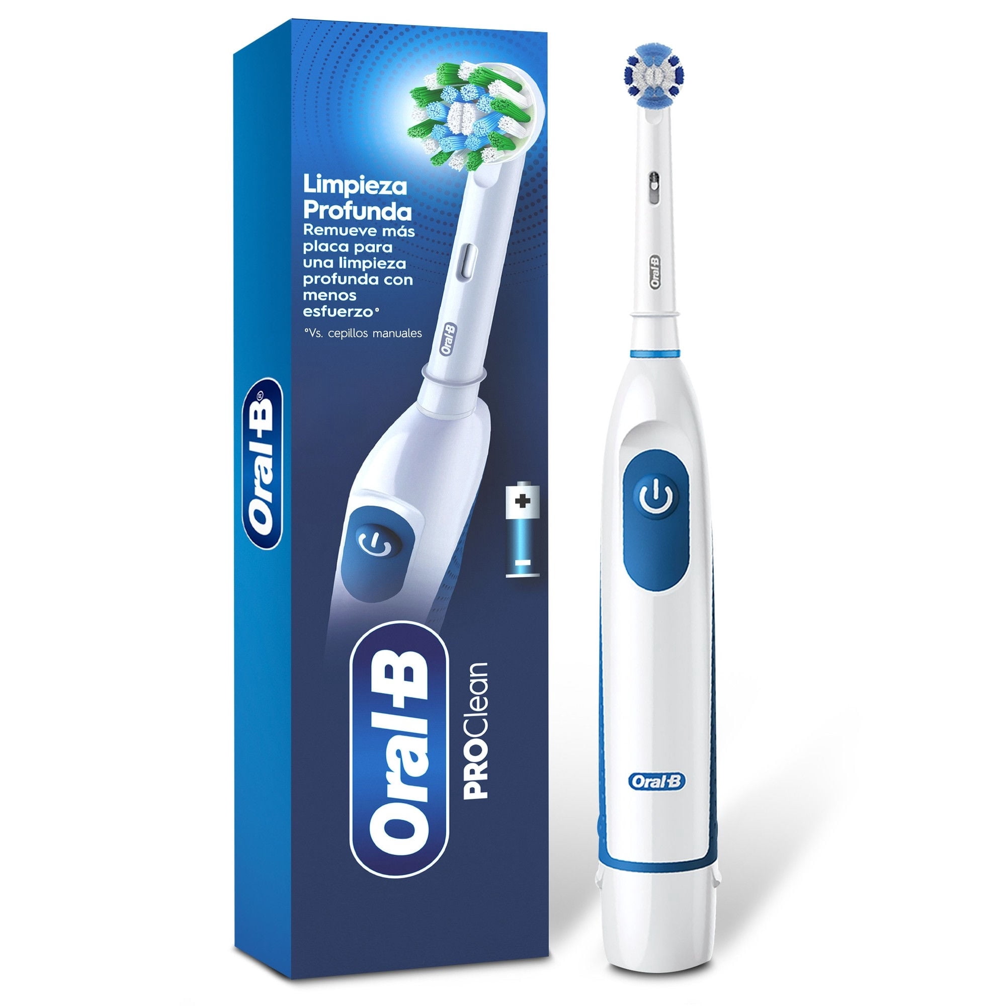 Oral-B - Cepillo De Dientes Eléctrico Power Cabezal Redondo