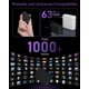 thumbnail image 4 of Cargador GaN Auorld de 100W, 3 puertos USB-C, paquete de 2, con cables, 4 of 7