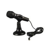 Genérico - Microfono Plug 3.5 Pc Notebook Con Pedestal Incluido