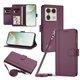 thumbnail image 1 of Funda Tipo Libro para Motorola Edge 50 Ultra 5G, Tapa con Imán, Morado Oscuro, 1 of 6