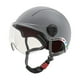 thumbnail image 1 of Casco De Coche Eléctrico Con Forro Extraíble, Casco De Ciclismo Para Adultos Para Moto, Gris, 1 of 2