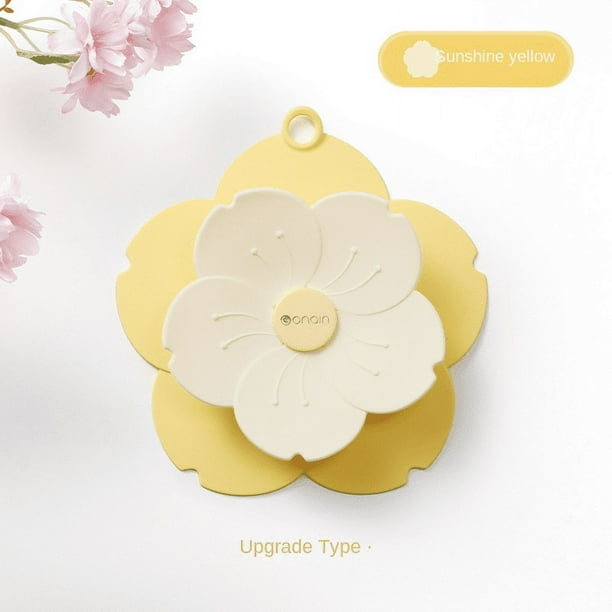 1pc Sakura Shaped Floor Drain, Flower Design Floor Drain Cover, Silicone Anti-odor Toilet Kitchen Sink Floor Drain