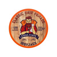 Barba Forte - Pomada Clásica Para Cabello Ironjack 120 Gr