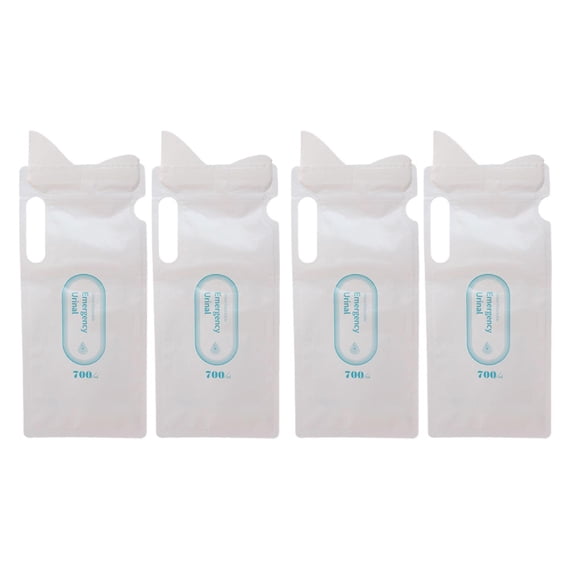 4x Bolsas De Orinal Desechables Bolsas De Orina Para Viajes Por Carretera Al Aire Libre Elementos Esenciales Estilo B
