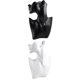 thumbnail image 4 of 2pcs Resina Material Escaparate Joyería Exhibición Colgante Titular Negro / Blanco, 4 of 6