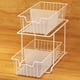 thumbnail image 1 of Organizador de cajones con cesta de alambre para el hogar simple, 2 niveles, 1 of 5