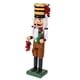 thumbnail image 2 of Figura de cascanueces Estatua de cascanueces de Navidad Escultura de cascanueces de madera Decoración navideña para estante de recuerdos de fiesta de, 2 of 5