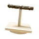 thumbnail image 5 of Juguete De Percha Para Pájaros, Soporte De Percha De Madera Maciza Para Entrenamiento De Pájaros, Para Agapornis, Cacatúas, 5 of 5