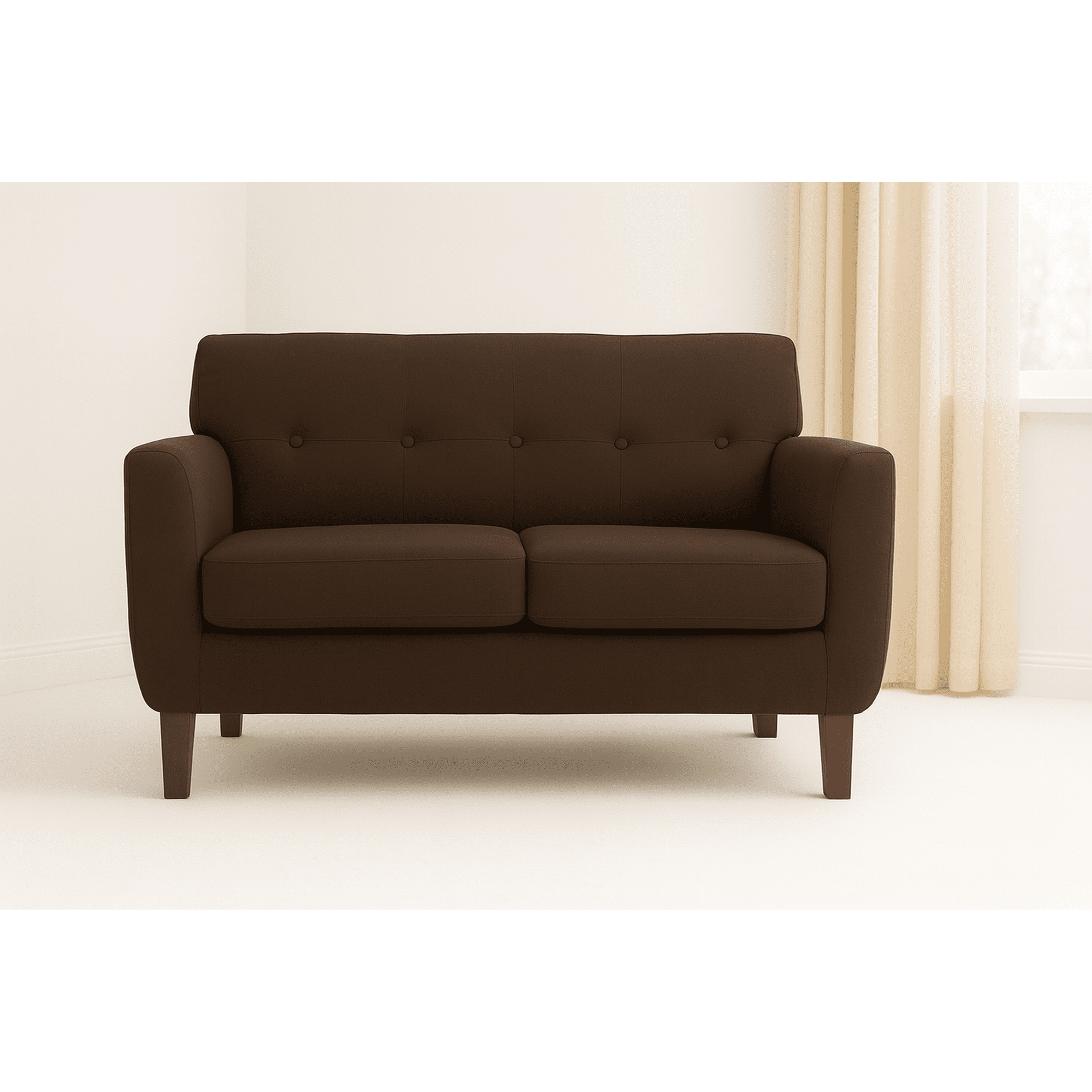 M&e - Sofá Barcelona Café 2 Cuerpos