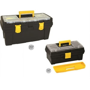 Rimax - Combo Cajas De Herramientas 20"" + 14""
