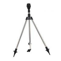 Magideal - Aspersor De Trípode De Acero Inoxidable Aspersor Automático De Césped Trípode Soporte Telescópico Aspersores De Agua Automáticos Para Jardín De Patio