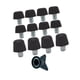 thumbnail image 1 of 12 Clavos Para Botas De Fútbol Portátiles Con Tornillos Y Llave Para Zapatillas Deportivas Negras, 1 of 3
