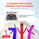 thumbnail image 3 of Soplador VEVOR 1 HP IPX3 Impermeable para Inflable de Tubo de 18", 3 of 9